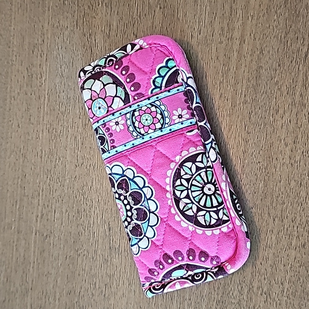Vera Bradley Pink Sunglass Case